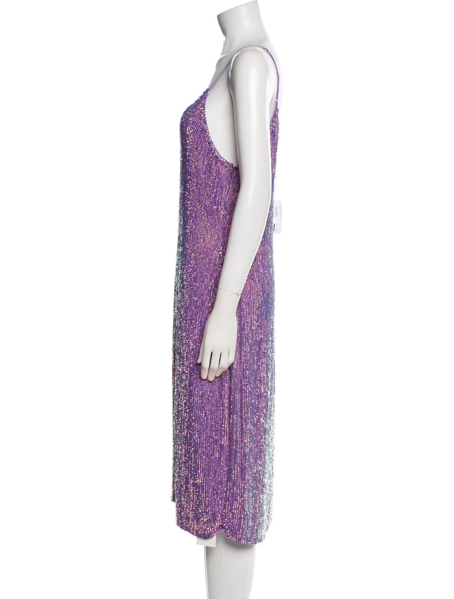 Retrofête Sequin Midi Length Dress
