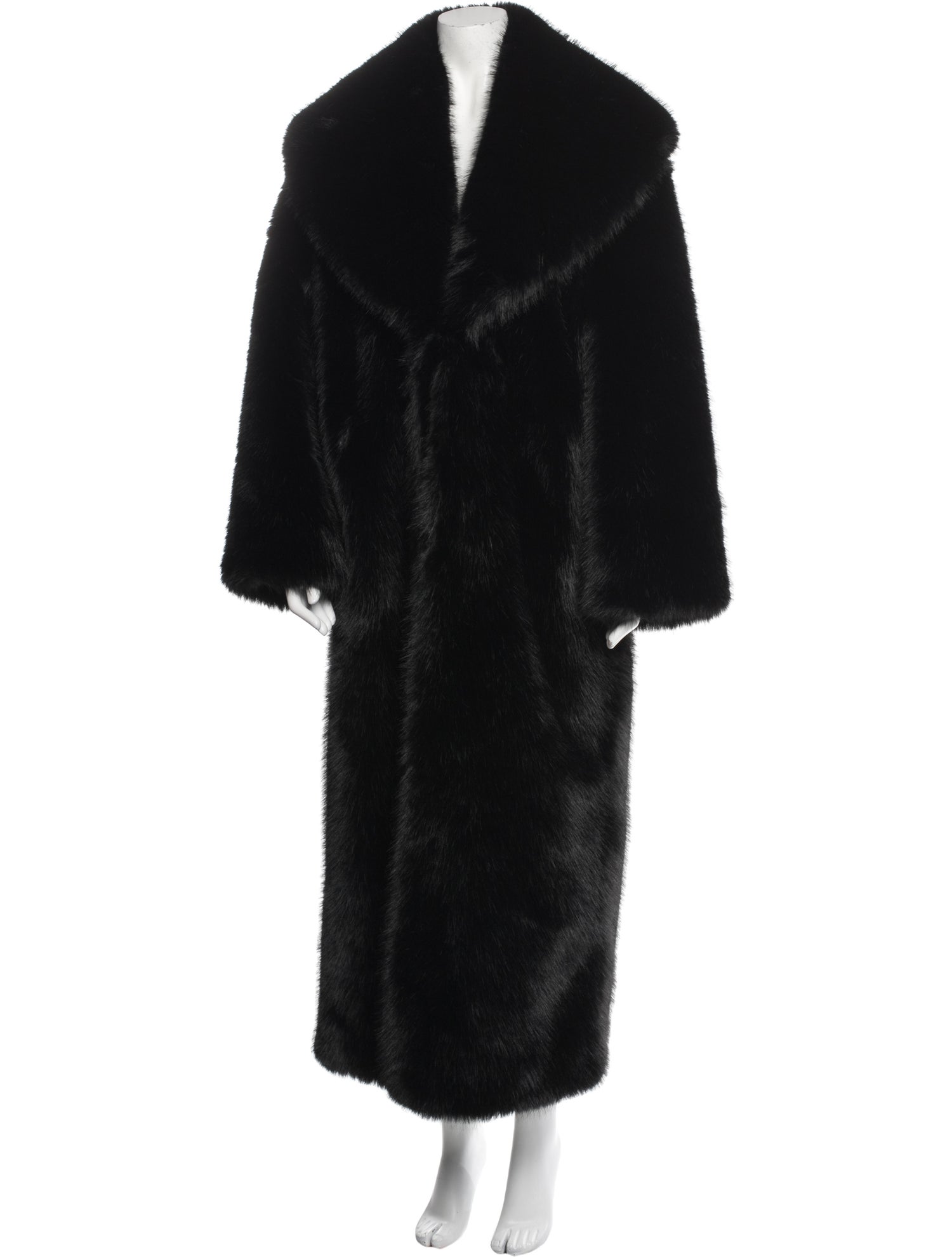 Retrofête Faux Fur Coat