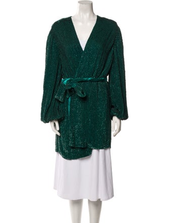 Retrofête Tweed Pattern Peacoat