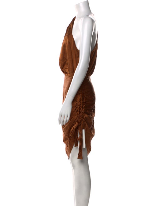 Retrofête Silk Midi Length Dress