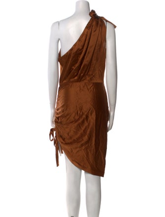 Retrofête Silk Midi Length Dress