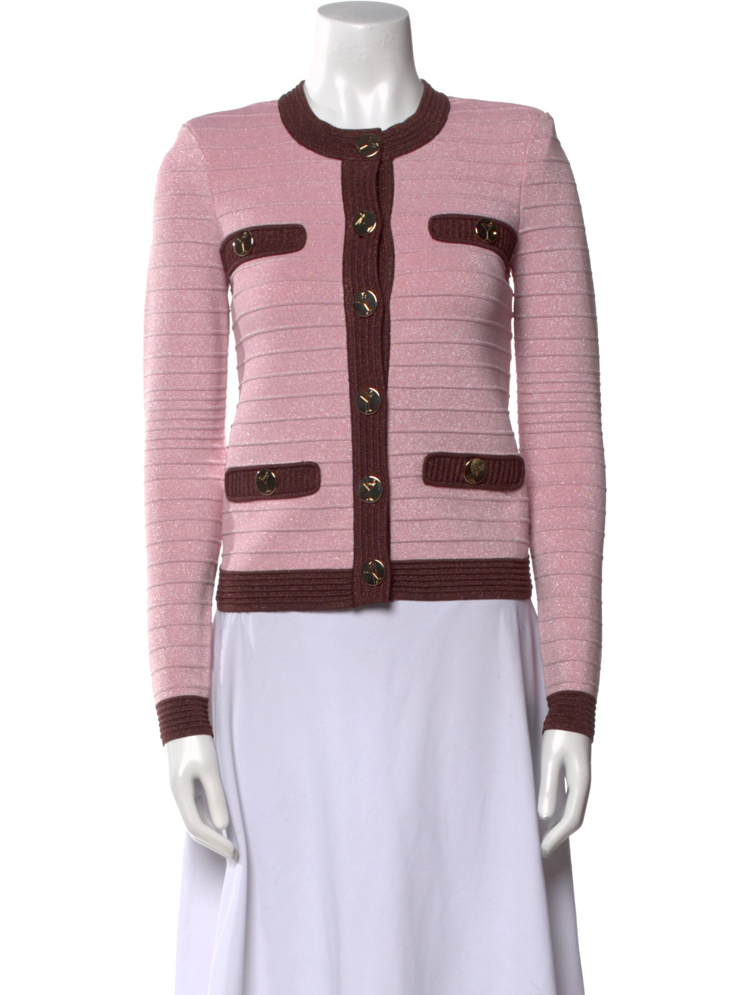 Retrofête Printed Crew Neck Sweater