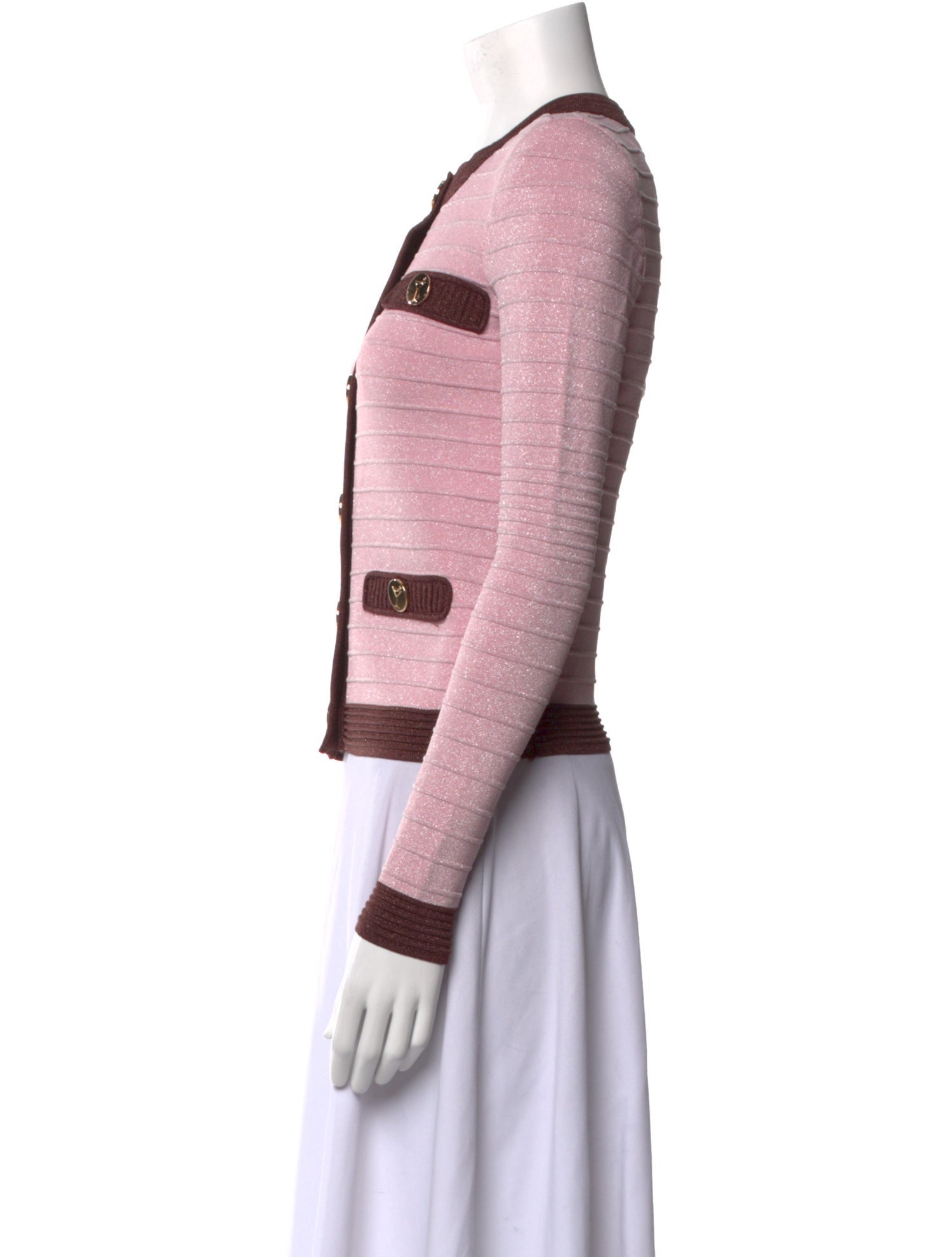 Retrofête Printed Crew Neck Sweater