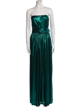Retrofête Strapless Long Dress