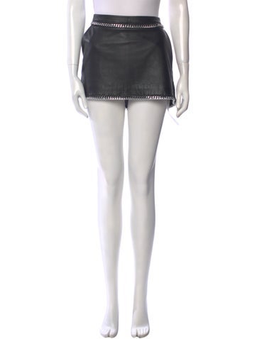 Retrofête Skirts Leather Mini Skirt M