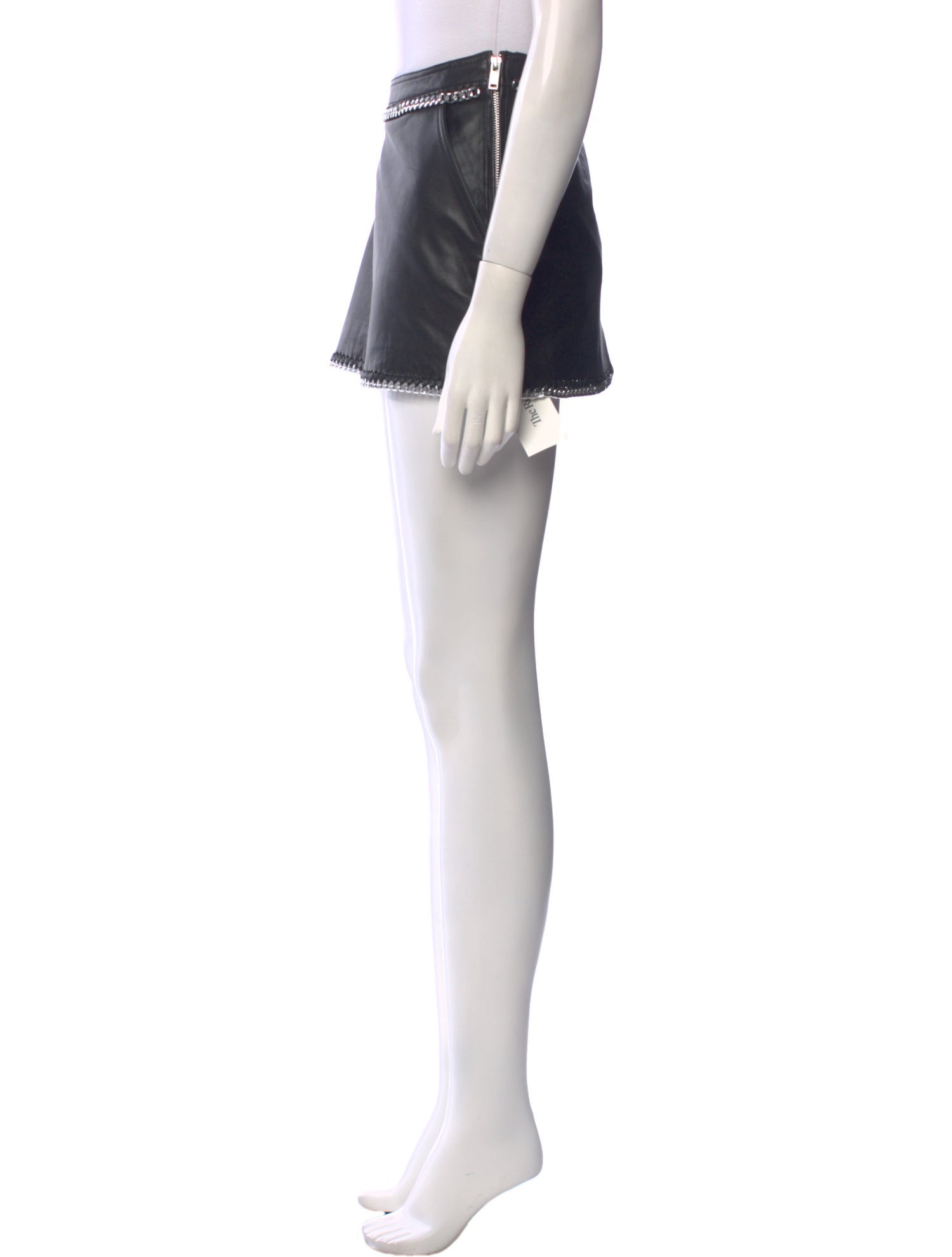 Retrofête Leather Mini Skirt w/ Tags