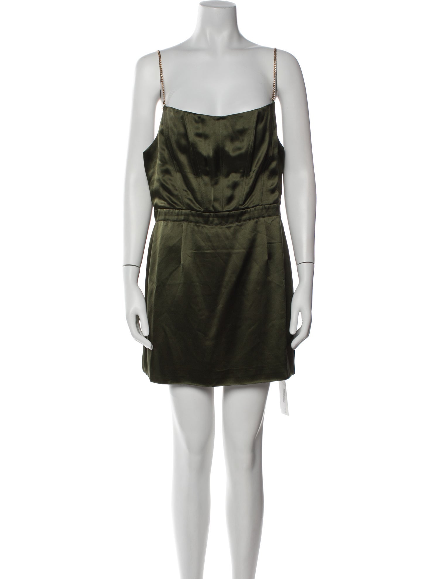 Retrofête Square Neckline Mini Dress