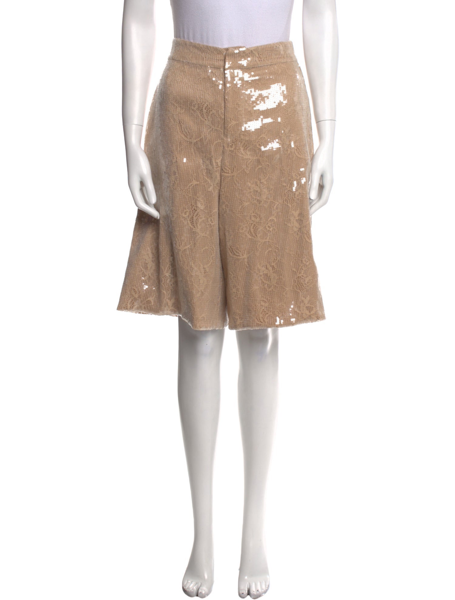 Retrofête Nylon Knee-Length Shorts