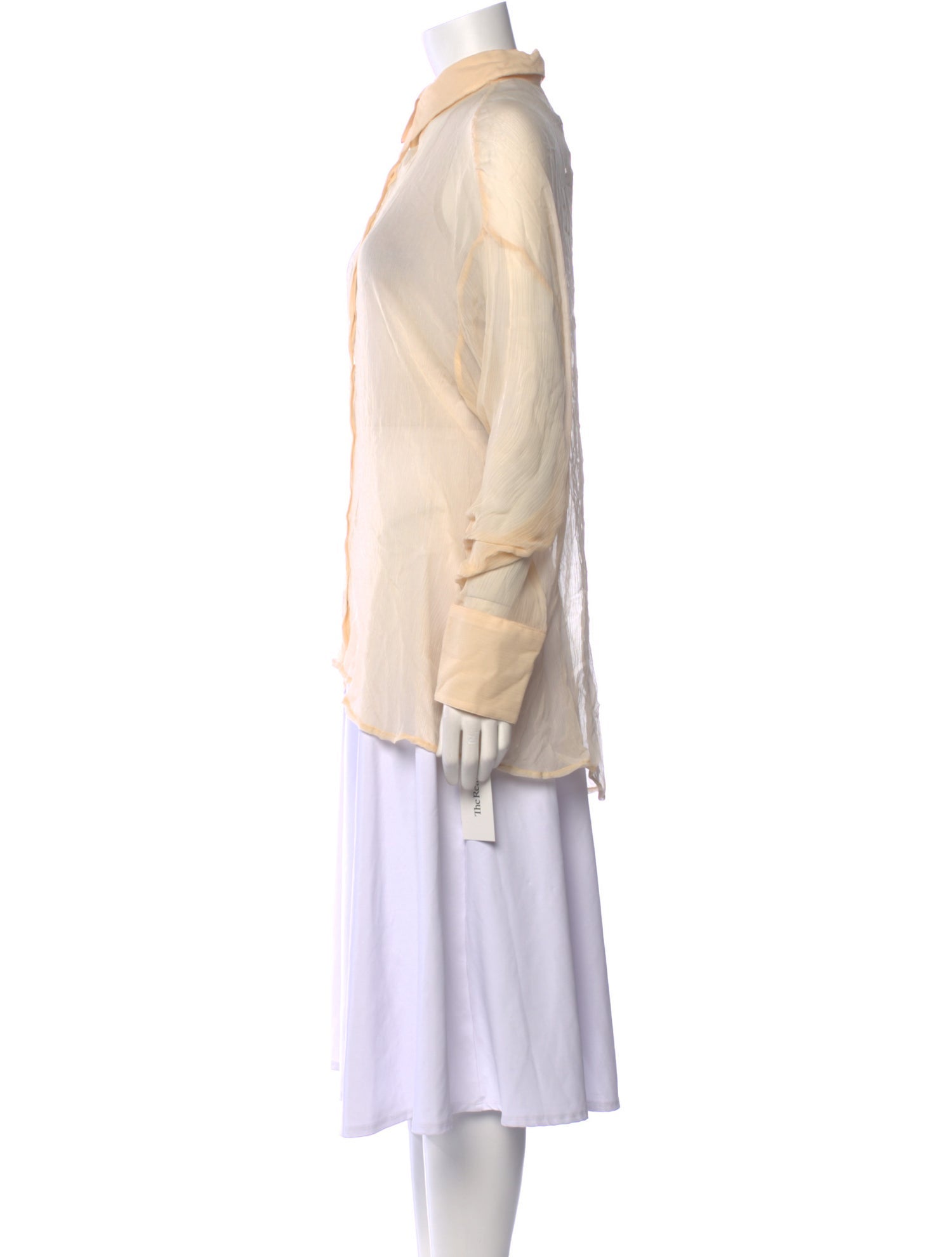 Retrofête Long Sleeve Button-Up Top w/ Tags