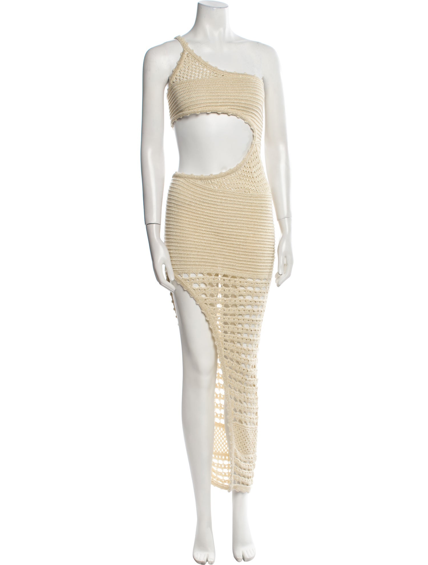 Retrofête One-Shoulder Long Dress w/ Tags