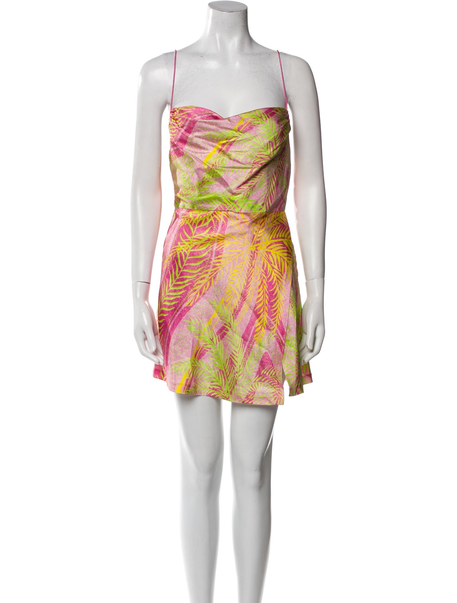 Retrofête Silk Mini Dress