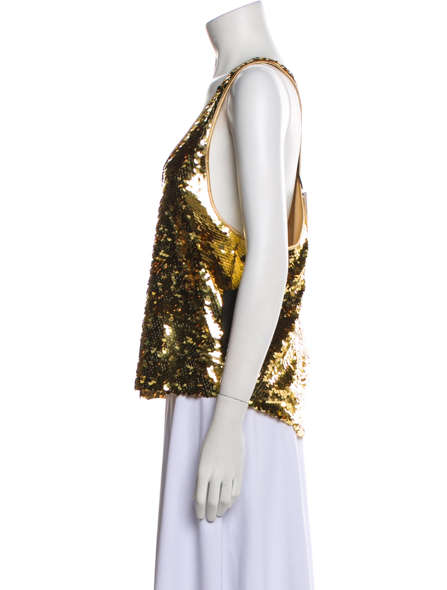 Retrofête Scoop Neck Sleeveless Top w/ Tags