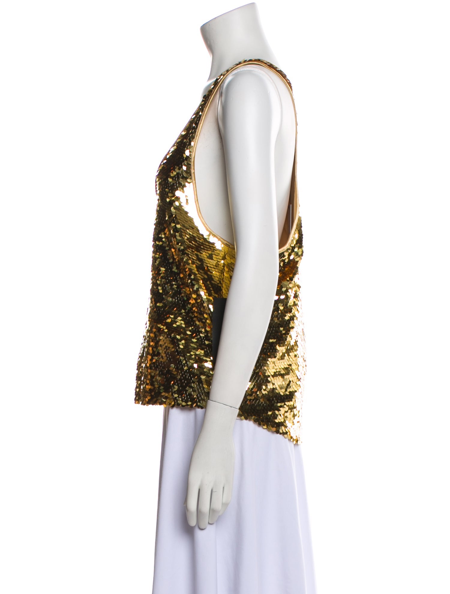 Retrofête Printed Scoop Neck Top w/ Tags