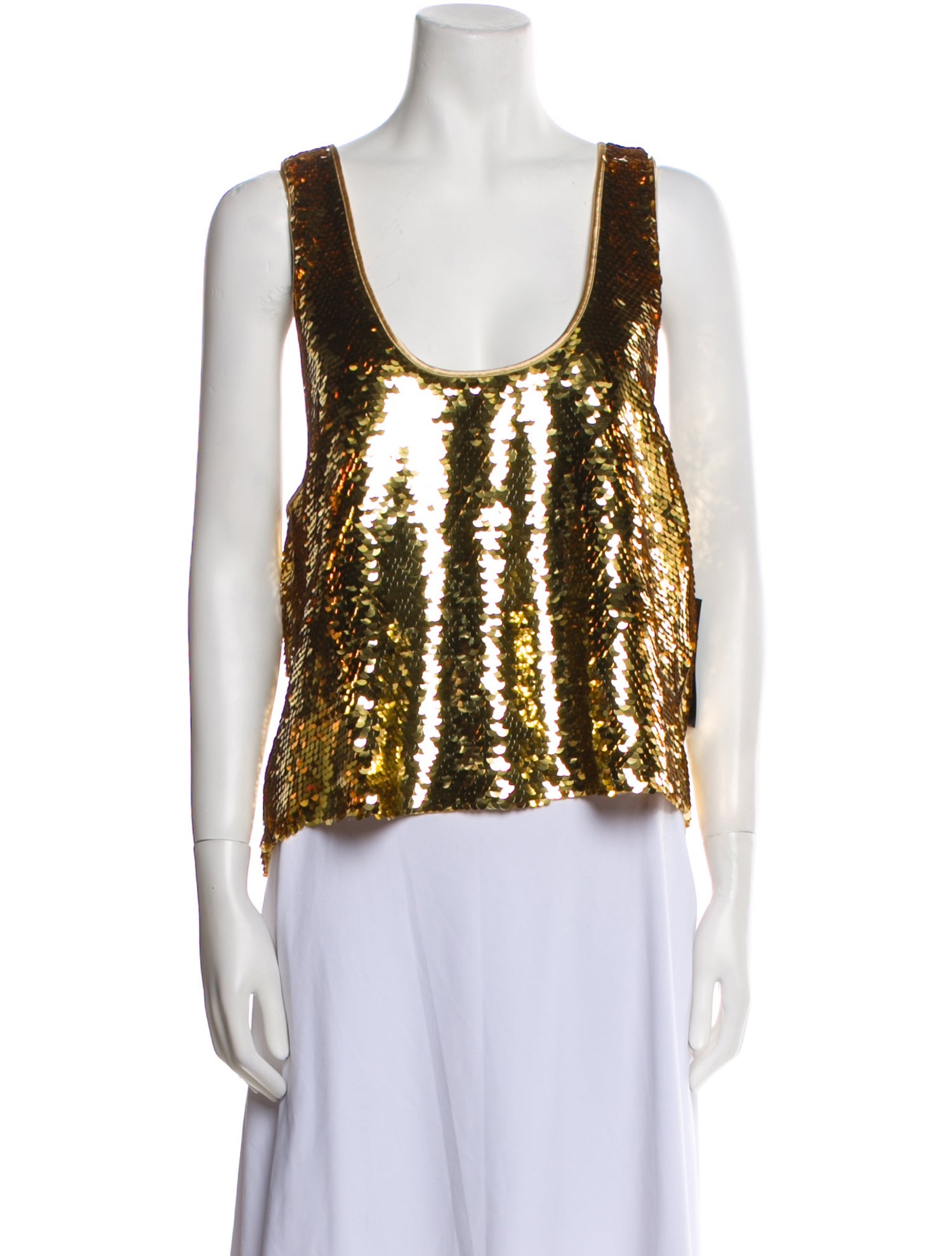 Retrofête Scoop Neck Sleeveless Top w/ Tags