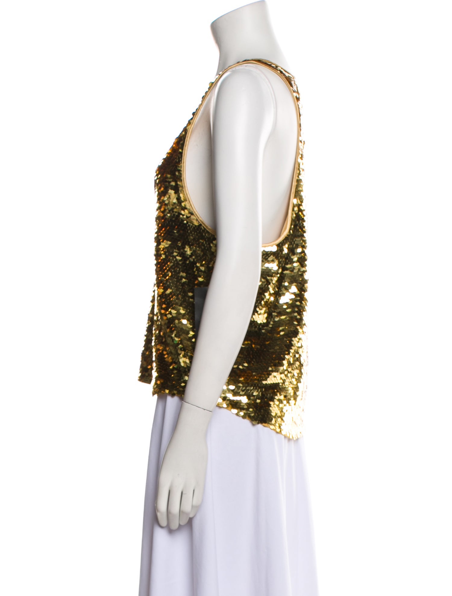 Retrofête Printed Scoop Neck Top w/ Tags