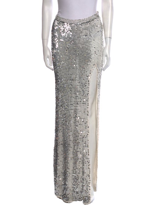 Retrofête Crystal Embellishments Long Skirt