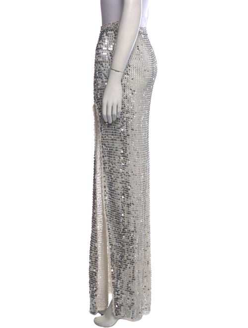 Retrofête Crystal Embellishments Long Skirt