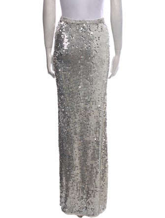 Retrofête Crystal Embellishments Long Skirt