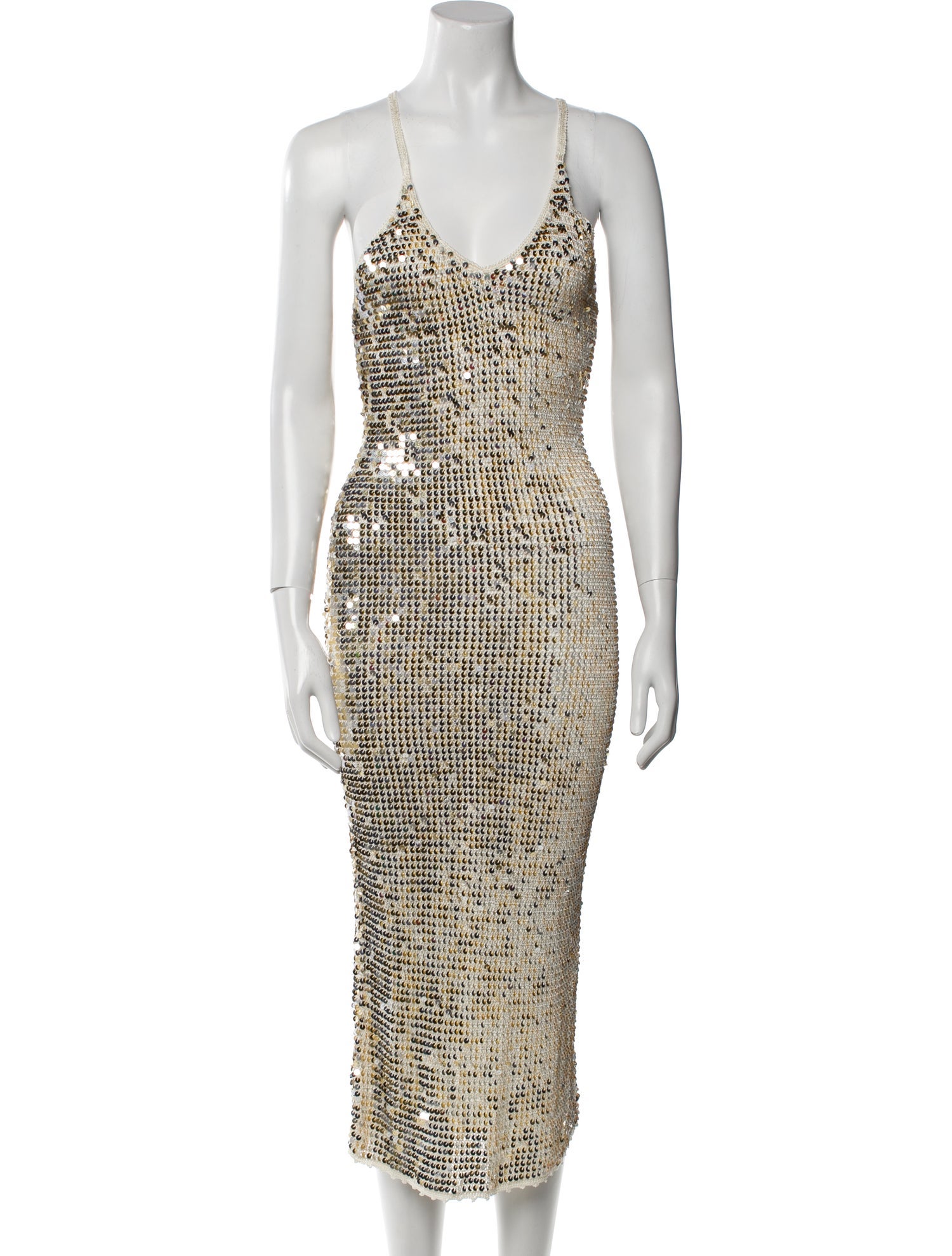 Retrofête Printed Midi Length Dress