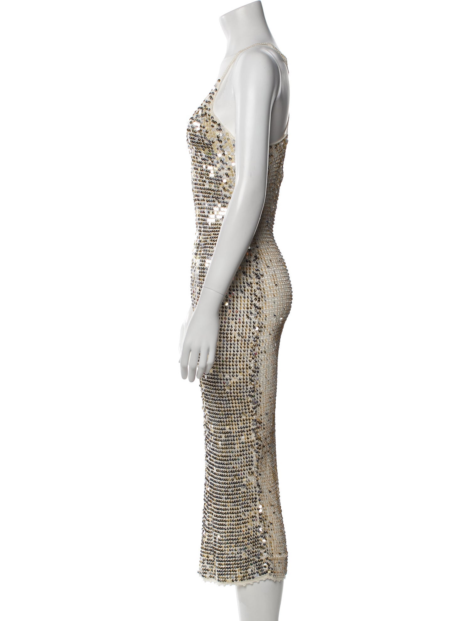 Retrofête Printed Midi Length Dress