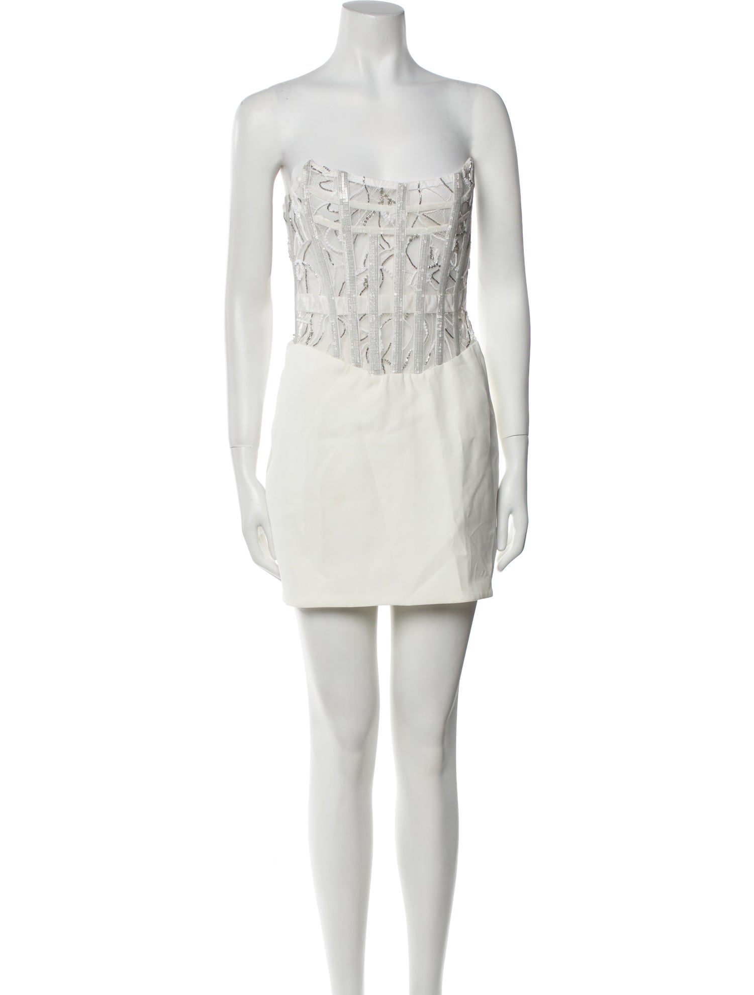 Retrofête Strapless Mini Dress