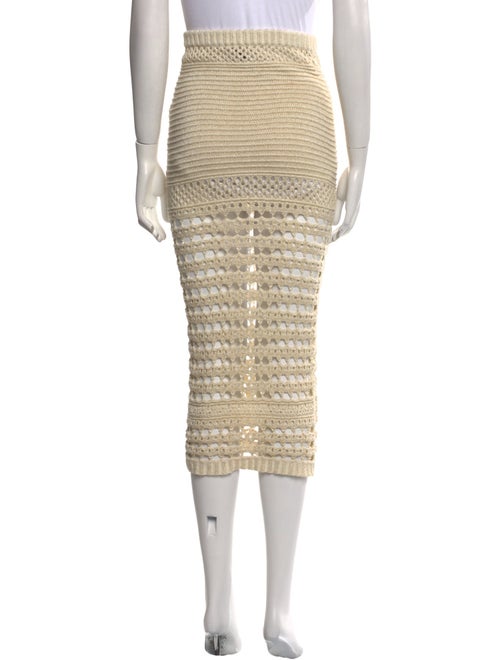 Retrofête Patterned Midi Length Skirt