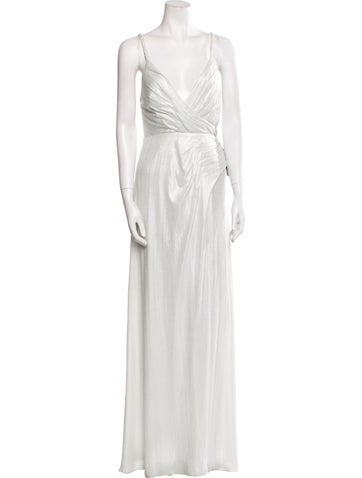 Retrofête Dresses V-Neck Long Dress S