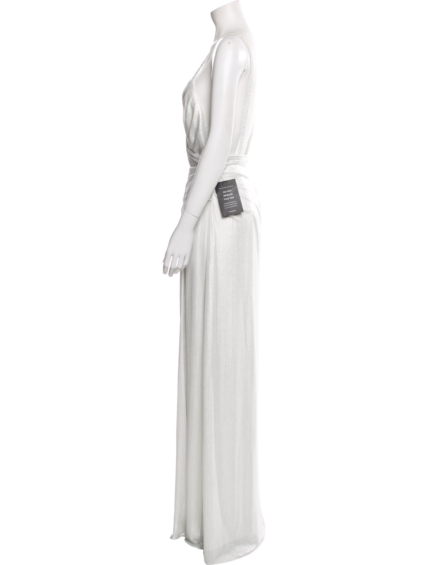 Retrofête V-Neck Long Dress w/ Tags