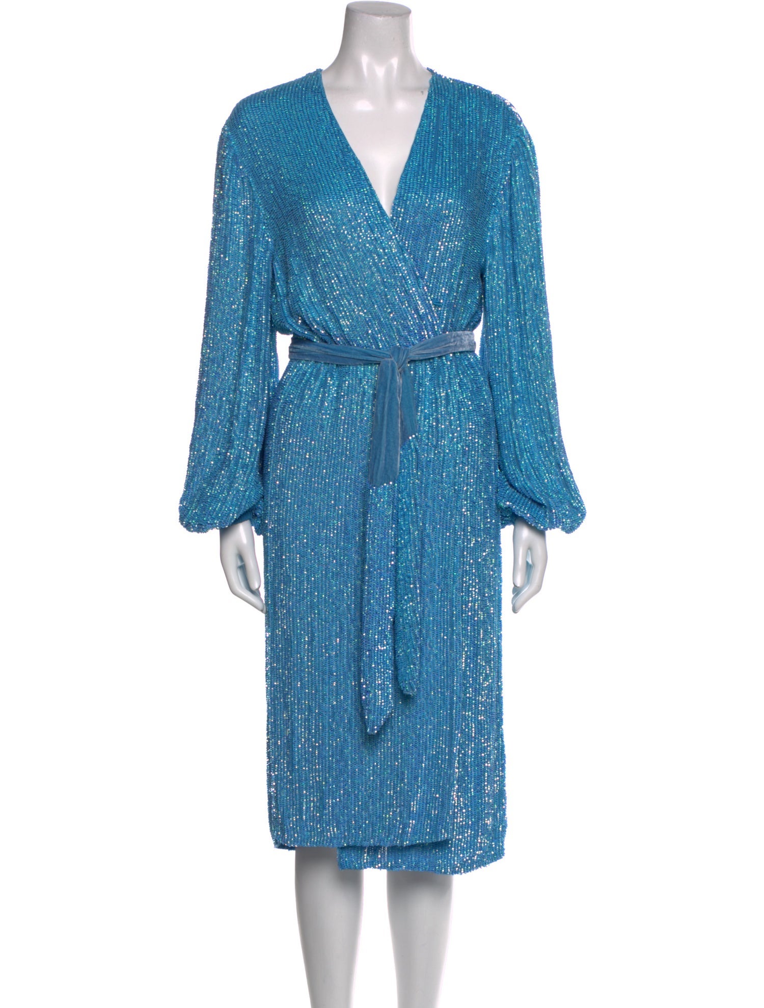 Retrofête Sequin Midi Length Dress