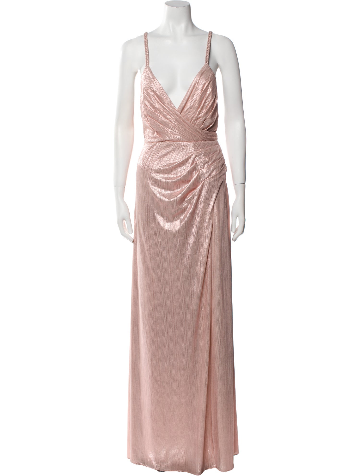 Retrofête V-Neck Long Dress w/ Tags