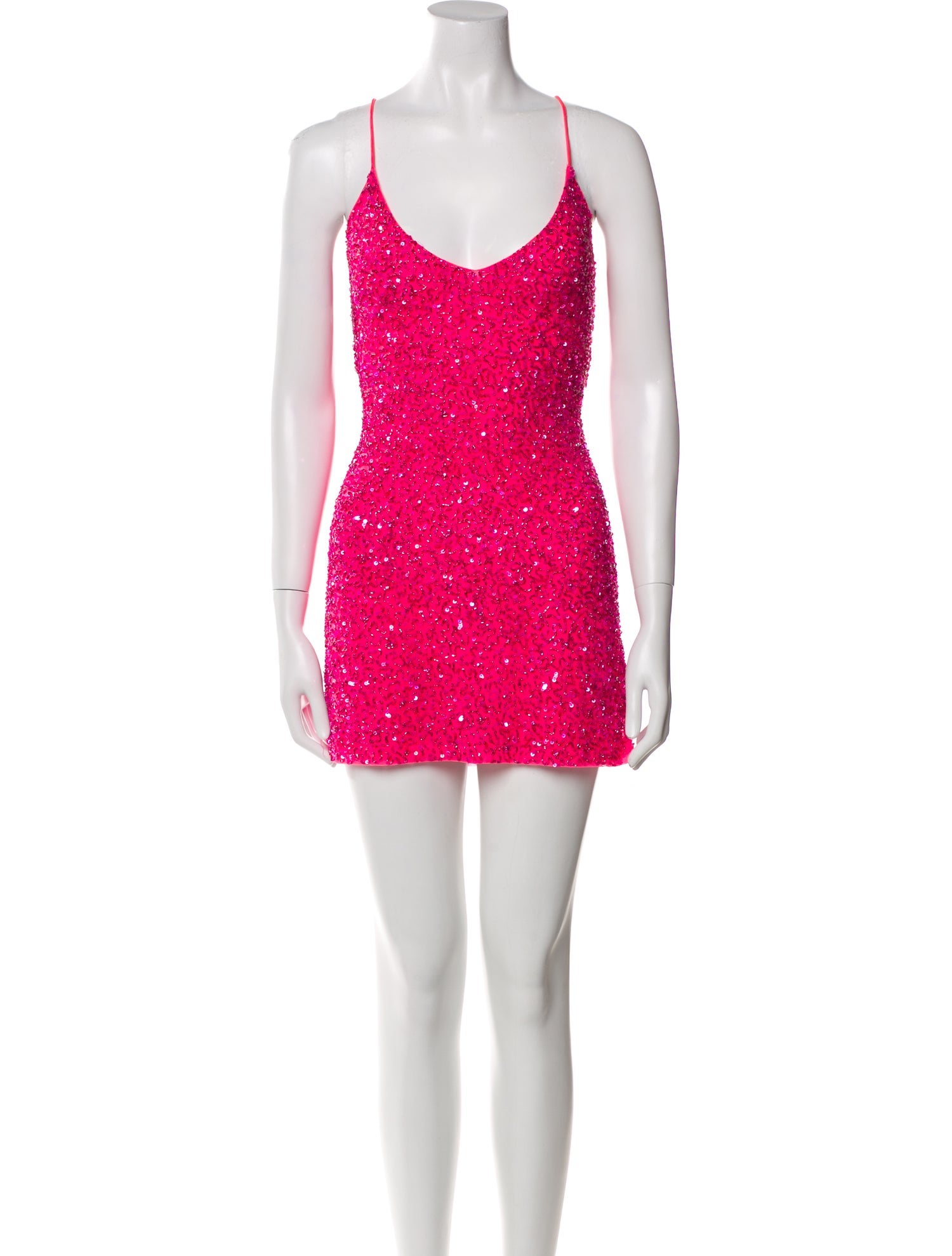 Retrofête Nylon Mini Dress