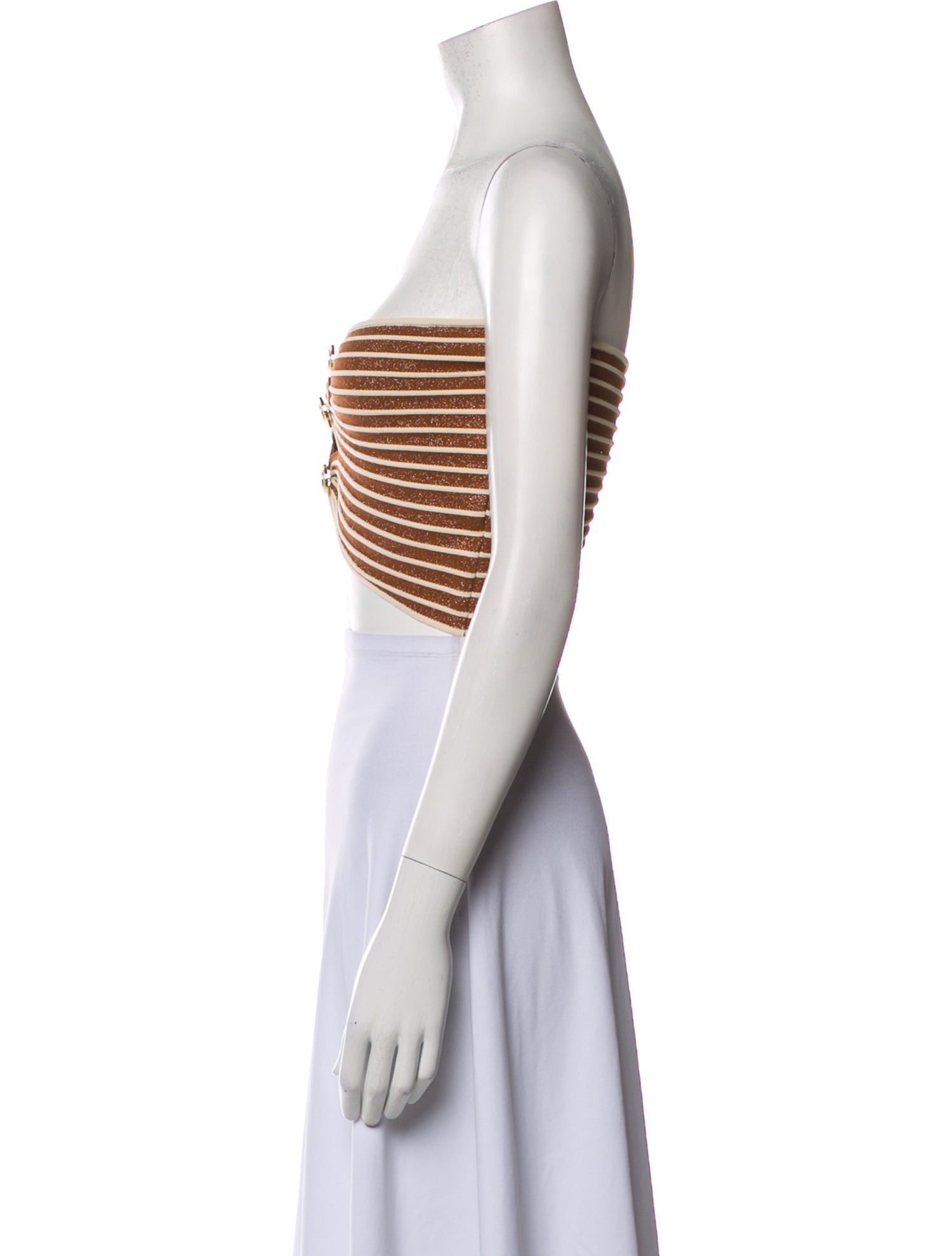 Retrofête Strapless Crop Top w/ Tags