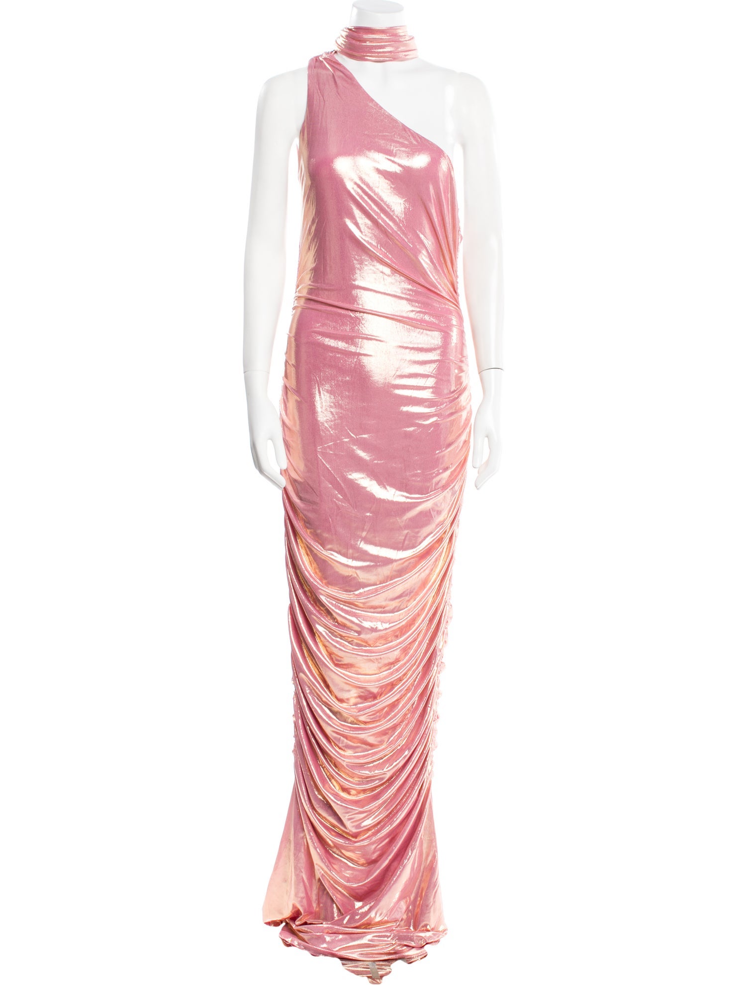 Retrofête One-Shoulder Midi Length Dress w/ Tags