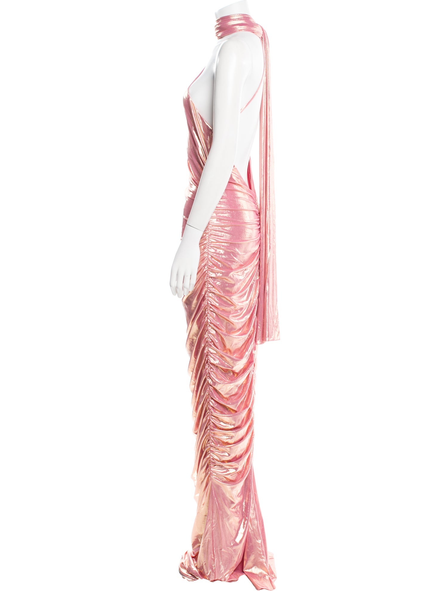 Retrofête One-Shoulder Midi Length Dress w/ Tags