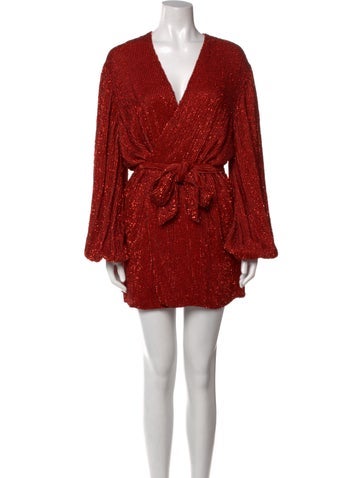 Retrofête Dresses V-Neck Mini Dress S