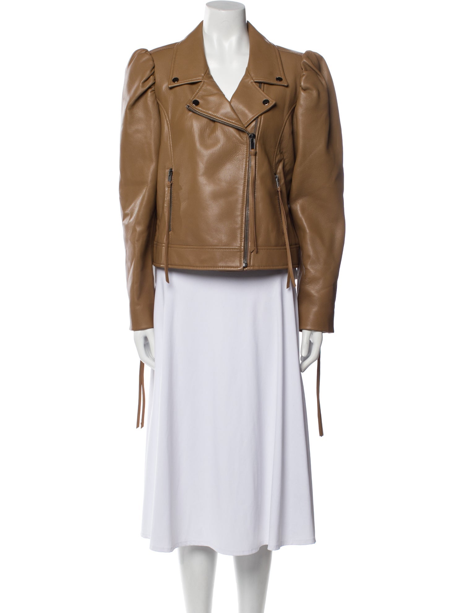 Retrofête Leather Biker Jacket w/ Tags