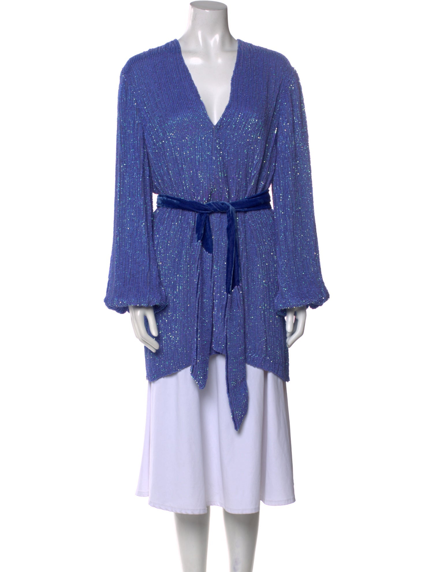 Retrofête Printed V-Neck Tunic