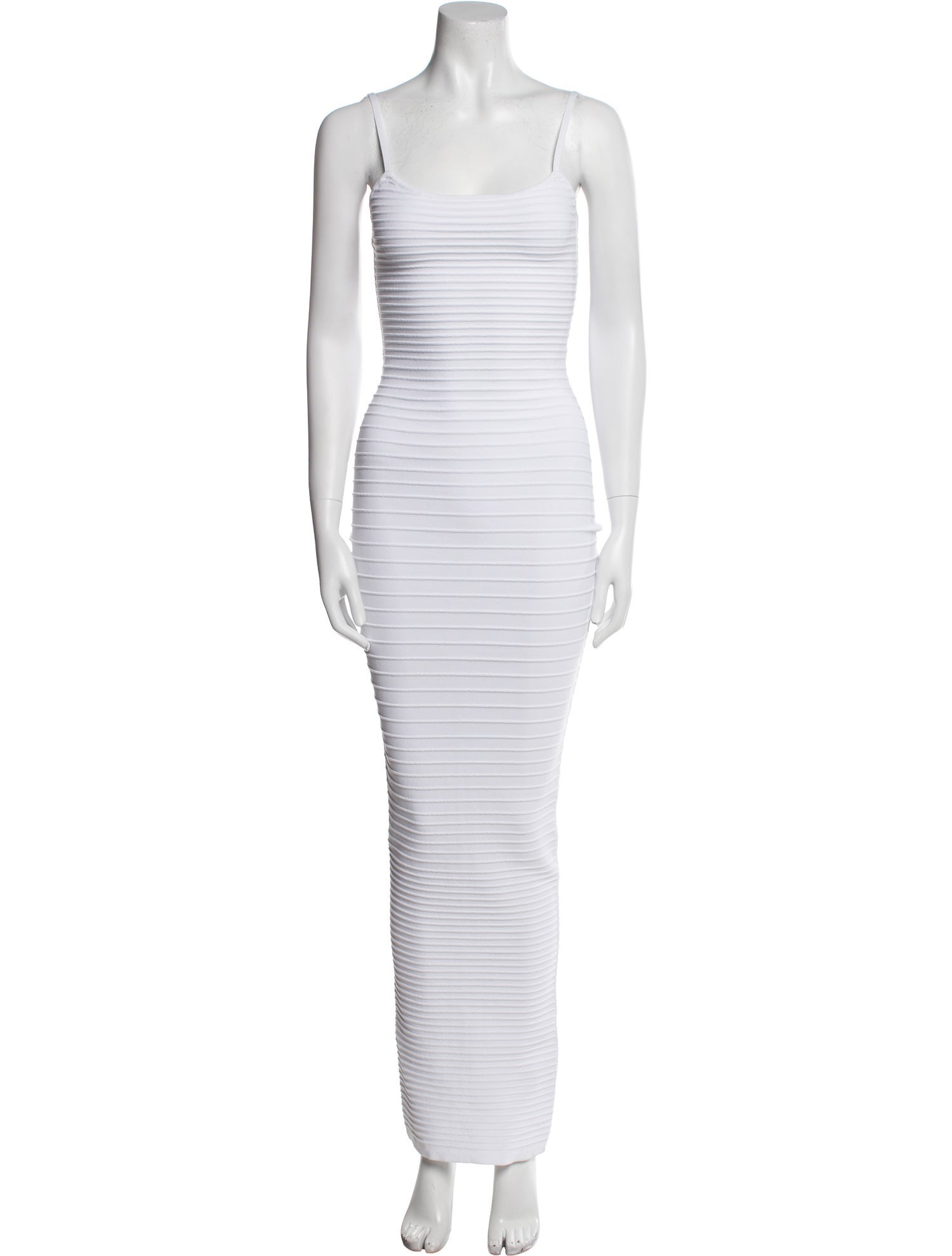 Retrofête Square Neckline Long Dress