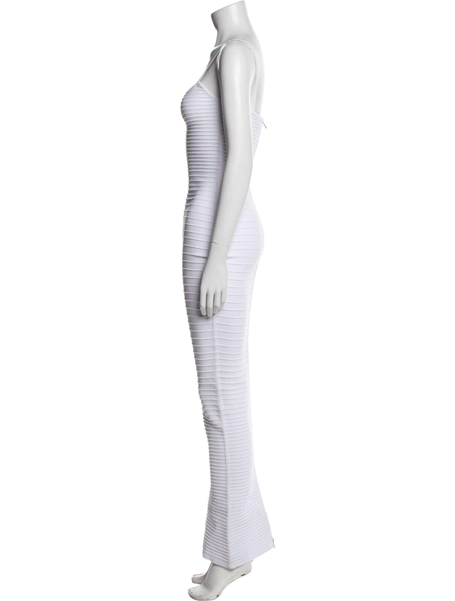 Retrofête Square Neckline Long Dress