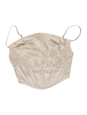 Retrofête Strapless Crop Top