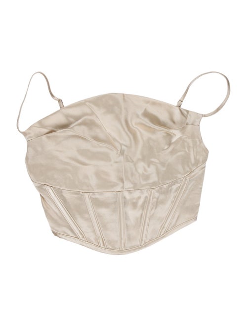 Retrofête Strapless Crop Top