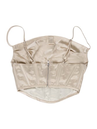 Retrofête Strapless Crop Top