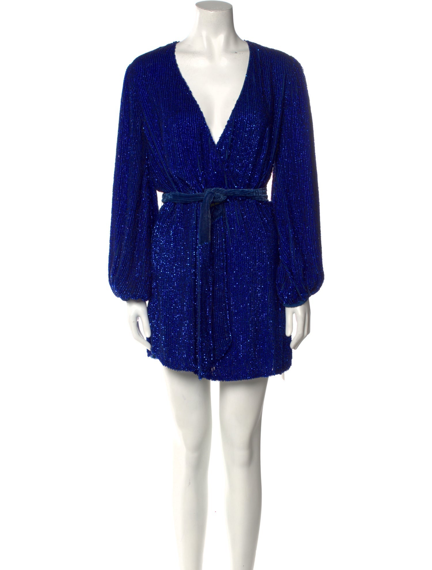 Retrofête V-Neck Mini Dress