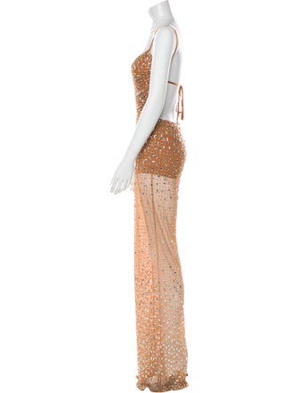 Retrofête Nylon Scoop Neck Jumpsuit