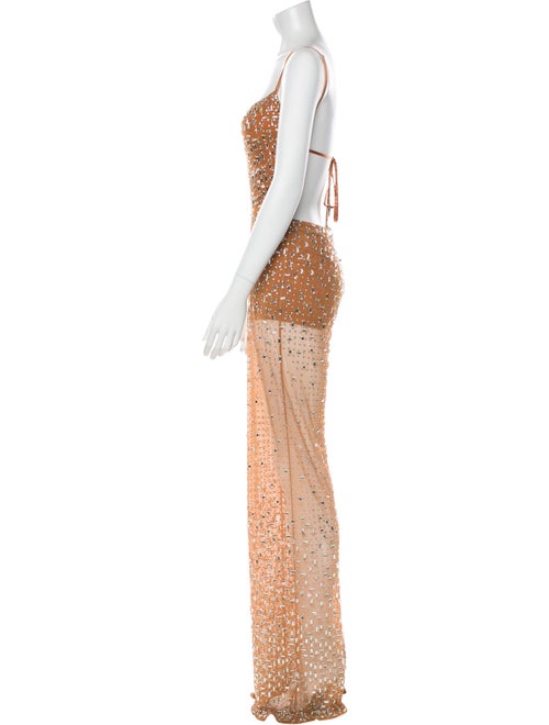 Retrofête Nylon Scoop Neck Jumpsuit