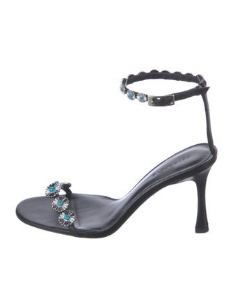 Retrofête Leather Sandals