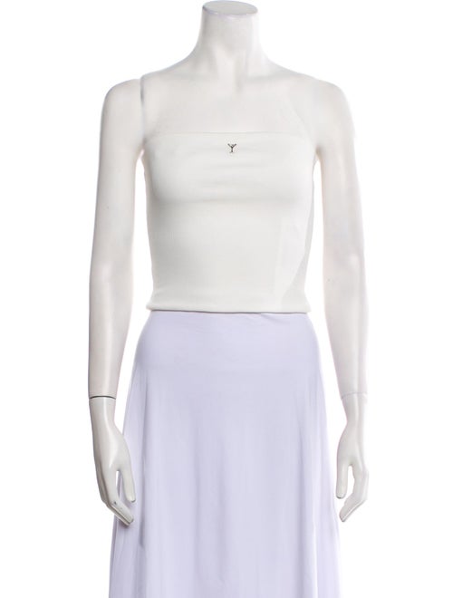 Retrofête Strapless Crop Top