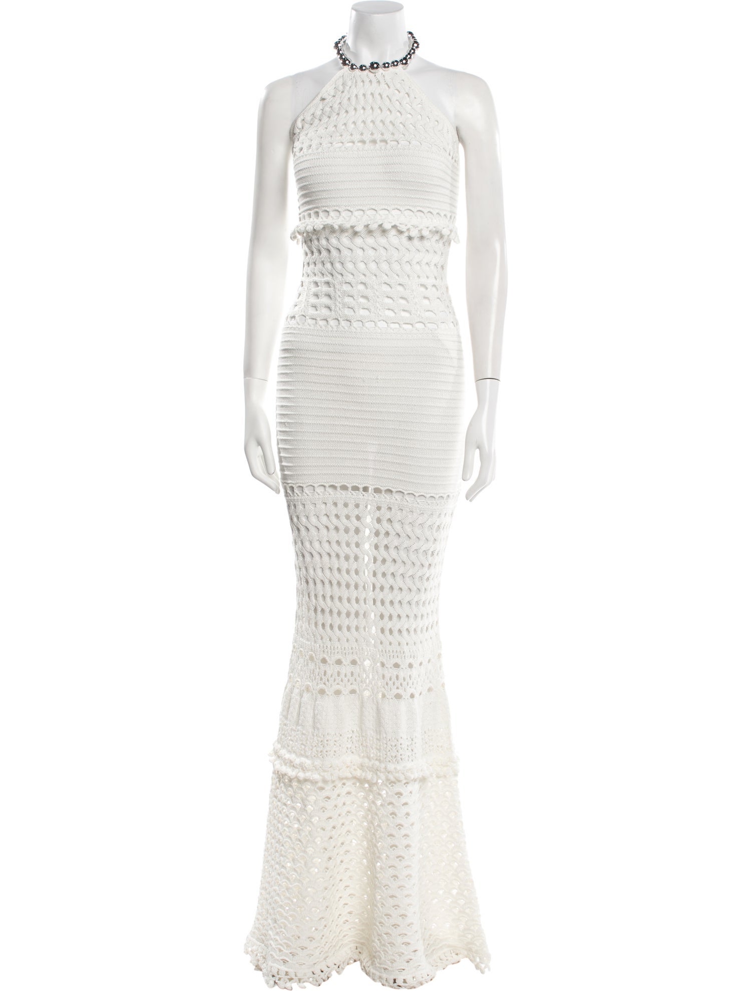 Retrofête Halterneck Long Dress