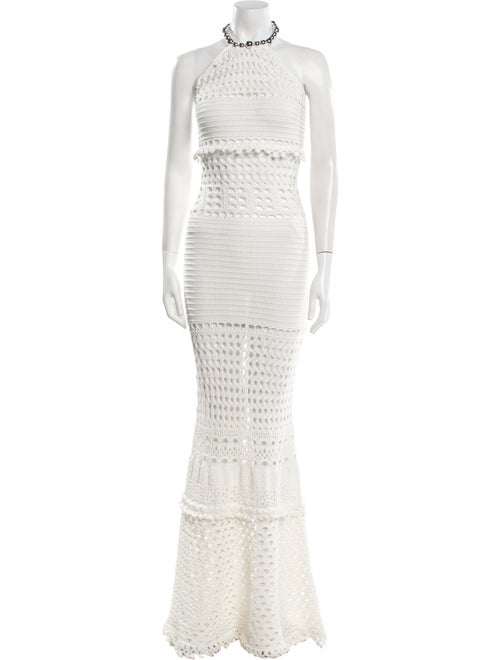 Retrofête Halterneck Long Dress