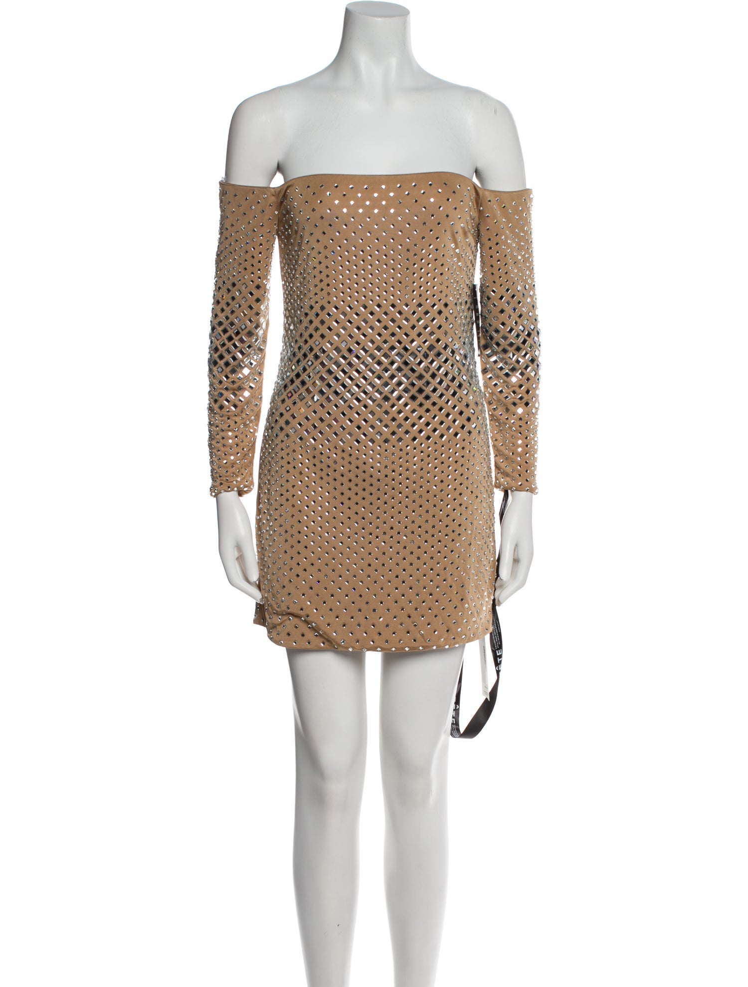 Retrofête Off-The-Shoulder Mini Dress w/ Tags